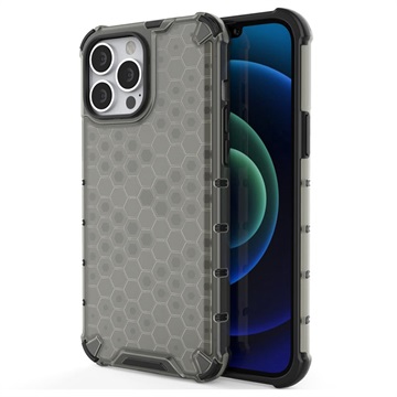 Honeycomb Armored Samsung Galaxy S21 Fe 5G Hybrid Case - Black