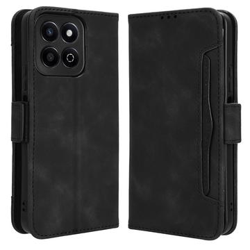 Honor 200 Smart/X7c 4G/5G Cardholder Wallet Case - Black