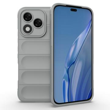 Rugged Honor 400 Lite TPU Pouzdro - Světle šedá