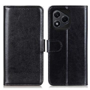 Honor 400 Lite Wallet Case Magnetic Closure - Black