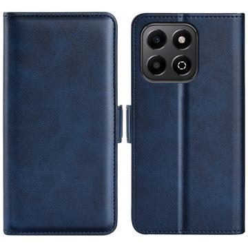 Honor X6b Wallet Case with Magnetic Closure - Calf Texture