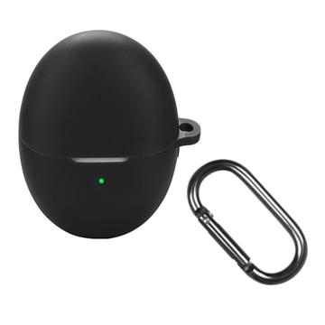 Huawei FreeBuds 6 Silicone Case with Carabiner - Black