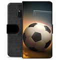 Prémiové peněženkové pouzdro Huawei Mate 20 Pro - Fotbal