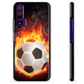 Ochranný kryt Huawei Nova 5T - Fotbalový plamen