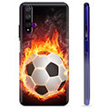 Pouzdro TPU Huawei Nova 5T - Fotbalový plamen