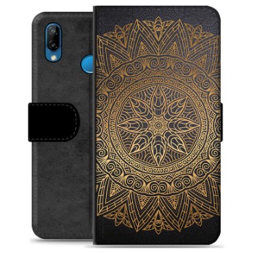 Prémiové peněženkové pouzdro Huawei P20 Lite - Mandala