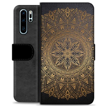 Prémiové peněženkové pouzdro Huawei P30 Pro - Mandala