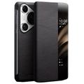 Huawei Pura 70 Qialino Smart View Flip Leather Case - Classic - Black