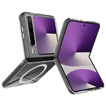 Huawei Pura X MagSafe Compatible Hybridní Pouzdro - Průhledný