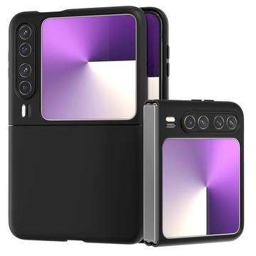 Huawei Pura X Pogumované Plastové Pouzdro - Černé