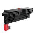 IPEGA PG-9155 Chladicí ventilátor pro konzoli Nintendo Switch Dvouventilátorový dvourežimový chladič s prachotěsným zadním krytem - černý