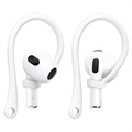 IMak Anti -The Apple Airpods 3 TPU Ear Hooks - White