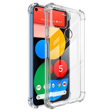 IMAK Drop -Offec Google Pixel 5 TPU Case - Transparent