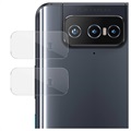 IMAK HD Asus Zenfone 8 Flip Camera Lens Tempered Glass Protector - 2 PC.