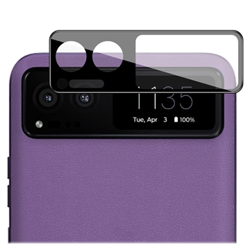 Motorola Razr 40 Imak HD Ochranné Tvrzené Sklo na Čočku Fotoaparátu - Černá