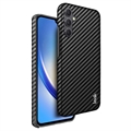 Samsung Galaxy A54 5G Imak Ruiyi Hybridní Pouzdro - Uhlíkové Vlákno - Černá