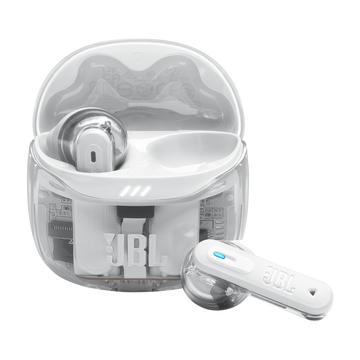 JBL Tune Flex 2 Ghost Edition True Wireless Earphones - White