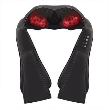 JH-R2 Shiatsu Heated Neck & Shoulder Massager - EU Plug - Black