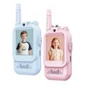 JK200 Kids Video Walkie-Talkie with Camera - 2 Pcs. - Blue / Pink