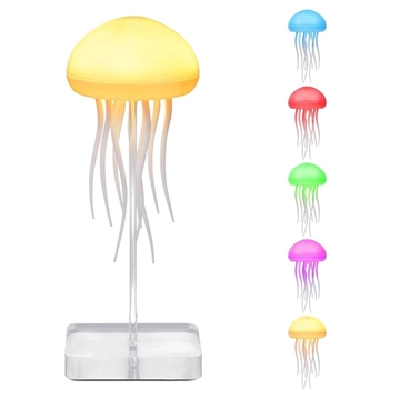 Jellyfish Sound-Activated Smart Mood Lamp / Sensor Night Light