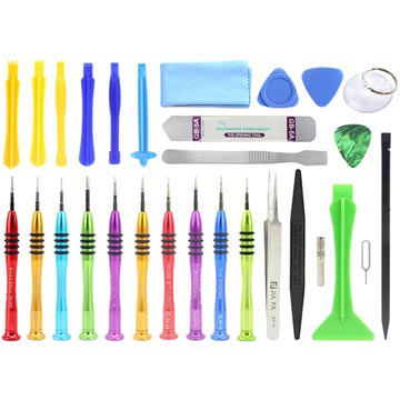 JIAFA JF-8156 Multiúčelný profesionální otevírací nástroj Set 29-in-1