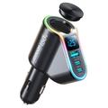 Joyroom JR-CL21 4-in-1 Fast Car Charger - USB-A QC3.0 & 2x USB-C PD - 150W - Black