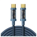 Joyroom S -CC100A20 pletený kabel USB -C - 100W, 2M