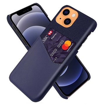 KSQ iPhone 13 pouzdro s kapsou karty - modrá