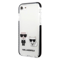Karl Lagerfeld Karl & Choupette iPhone 7/8/SE (2020)/SE (2022) Hybridní Pouzdro