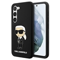 Karl Lagerfeld Ikonik Samsung Galaxy S23 5G Silicone pouzdro - Černá