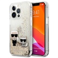 Karl Lagerfeld Liquid Glitter Karl & Chupette iPhone 13 Pro Max Case