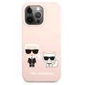 Karl Lagerfeld Karl & Chupette iPhone 13 Pro Max Silicone Case