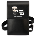 Karl Lagerfeld Smartphone Taška přes Rameno - Karl & Choupette - Černá