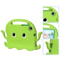 Samsung Galaxy Tab A7 Lite Kids, které nesou pouzdro na šokovou odolnost - Octopus - zelená