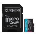Kingston Canvas Go!Plus MicroSDXC Memory Card SDCG4 - 256GB