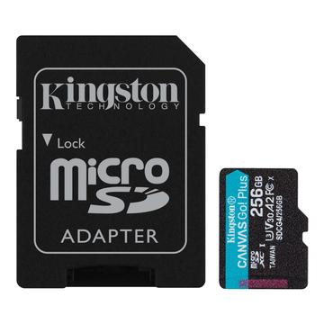 Kingston Canvas Go!Plus MicroSDXC Memory Card SDCG4 - 256GB