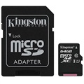 Kingston Canvas Vyberte microsdxc paměťovou kartu SDCS/64GB - 64 GB