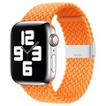 Apple Watch Series Ultra 2/Ultra/9/8/7/SE/6/5/4/3/2/1 pletený popruh - 45 mm/44 mm/42 mm - oranžová