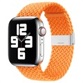 Apple Watch Series Ultra 3/2/Ultra/11/10/9/8/SE 3/(2022)/7/SE/6/5/4/3/2/1 pletený popruh - 49mm/46mm/45mm/44mm/42mm - oranžová