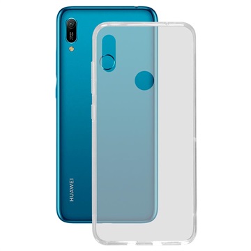 KSIX Flex Ultrathin Huawei Y6 (2019) TPU Case - Transparent