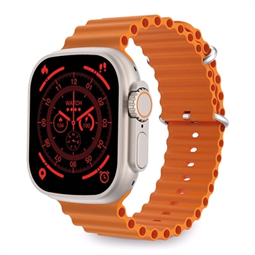 Chytré hodinky Ksix Urban Plus s asistentem sportu a zdraví – Oranžový