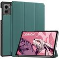Pouzdro Smart Folio pro Lenovo Legion Y700 (2023), Legion Tab řady Tri-Fold – Zelená