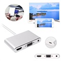 Lightning / HDMI, VGA, zvuk, adaptér microUSB - iPhone, iPad