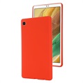 Samsung Galaxy Tab A7 Lite Liquid Silicone Case - červená