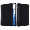 Samsung Galaxy Tab S8/S7 Liquid Silicone Case - černá