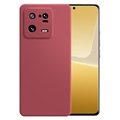 Xiaomi 13 Pro Liquid Silicone Pouzdro - Červené