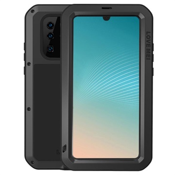 Love Mei výkonný Huawei P30 Pro Hybrid Case - Black
