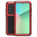 Love Mei výkonný Samsung Galaxy S20 Ultra Hybrid Case - červená