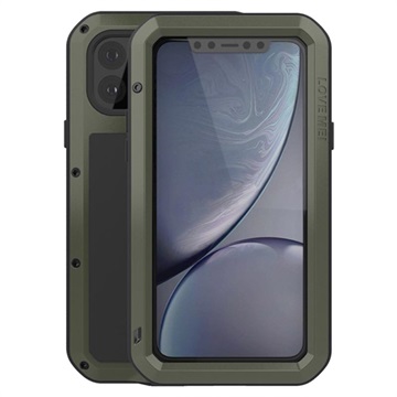 Love Mei výkonný iPhone 11 Pro Hybrid Case - Army Green