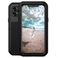 Love Mei výkonný iPhone 12/12 Pro Hybrid Case - Black